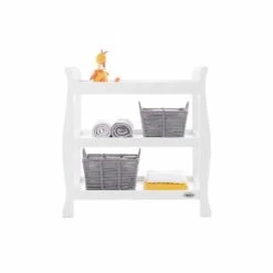 Obaby Stamford Open Changing Unit – White 7 Obaby Stamford Open Changing Unit – White -Baby Supplies Obaby Stamford Open Changing Unit White 2