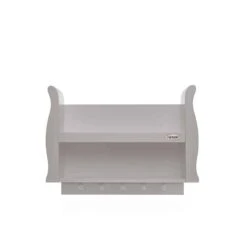 Obaby Stamford Mini Cot Bed 2 Piece Room Set – Warm Grey 33 Obaby Stamford Mini Cot Bed 2 Piece Room Set – Warm Grey -Baby Supplies Obaby Stamford Sleigh Shelf Warm Grey