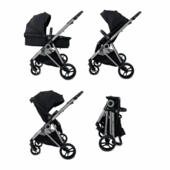 Estilo Bebe Otter 3 In 1 Travel System – Midnight Silver -Baby Supplies Otter Midnight Silver 10