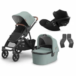 UPPAbaby VISTA V3 Travel System – Kenzi + Cloud G + Optional Rotating Base