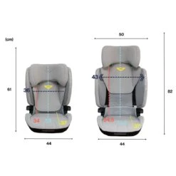 Axkid Nextkid Car Seat Clour Grey -Baby Supplies R5U8I7Y