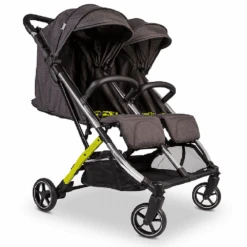 Push Me Dubl Lightweight Double Stroller – Pistachio