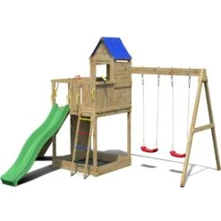Shire Treehouse Climbing Frame 11 Shire Treehouse Climbing Frame -Baby Supplies RY765