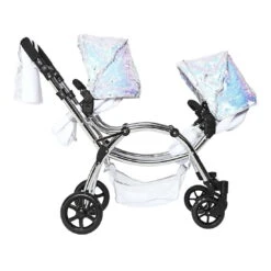 Roma Polly Amy Childs Twin Dolls Pram -Baby Supplies Roma Polly Amy Childs Twin Dolls Pram Mermaid 3 years 88cm 12