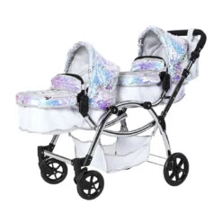 Roma Polly Amy Childs Twin Dolls Pram -Baby Supplies Roma Polly Amy Childs Twin Dolls Pram Mermaid 3 years 88cm 2
