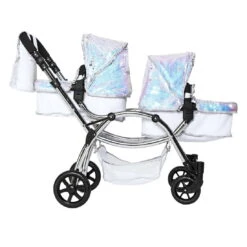 Roma Polly Amy Childs Twin Dolls Pram -Baby Supplies Roma Polly Amy Childs Twin Dolls Pram Mermaid 3 years 88cm 5