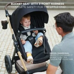 Kinderkraft MOOV 2 Travel System Grey -Baby Supplies SER5678