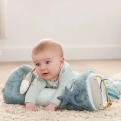 Mamas & Papas Tummy Time Roll – Blue -Baby Supplies SET