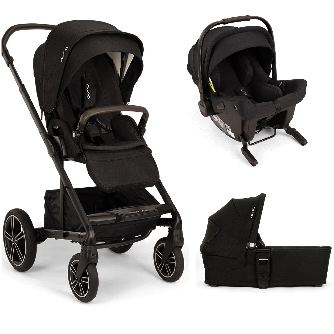 Nuna Mixx Next URBN Pushchair Bundle – Caviar 3 Nuna Mixx Next URBN Pushchair Bundle – Caviar