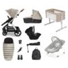 Silver Cross Tide 11 Piece Travel System Bundle Stone -Baby Supplies Silver Cross Tide 11 Piece Travel System Bundle Stone