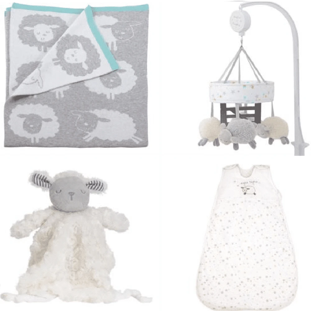 Silvercloud Counting Sheep Sleep Gift Set 3 Silvercloud Counting Sheep Sleep Gift Set