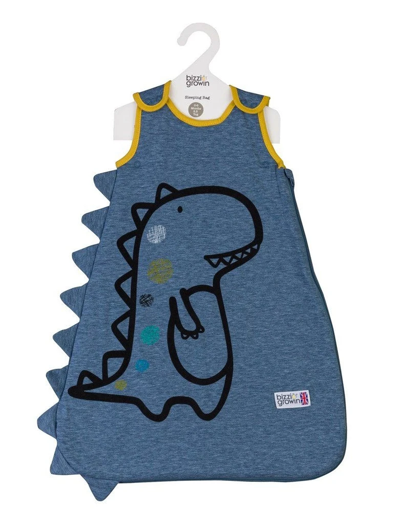 Bizzi Growin – BABY SLEEPING BAG 0-6 MONTHS 2.5 TOG -Tony T-Rex 3 Bizzi Growin – BABY SLEEPING BAG 0-6 MONTHS 2.5 TOG -Tony T-Rex