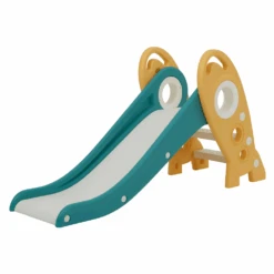 Liberty House Toys Green And Gold Kids Rocket Slide -Baby Supplies TU6U