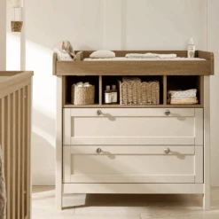 Mamas & Papas Harwell 2 Piece With Mattress – Cashmere -Baby Supplies TURTU