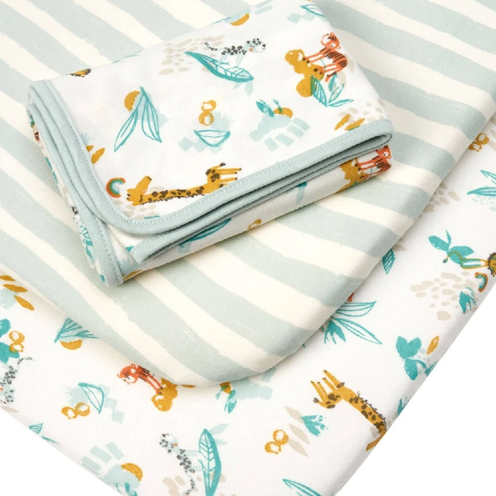 Tutti Bambini Bedside Crib Starter Pack – Run Wild 3 Tutti Bambini Bedside Crib Starter Pack – Run Wild