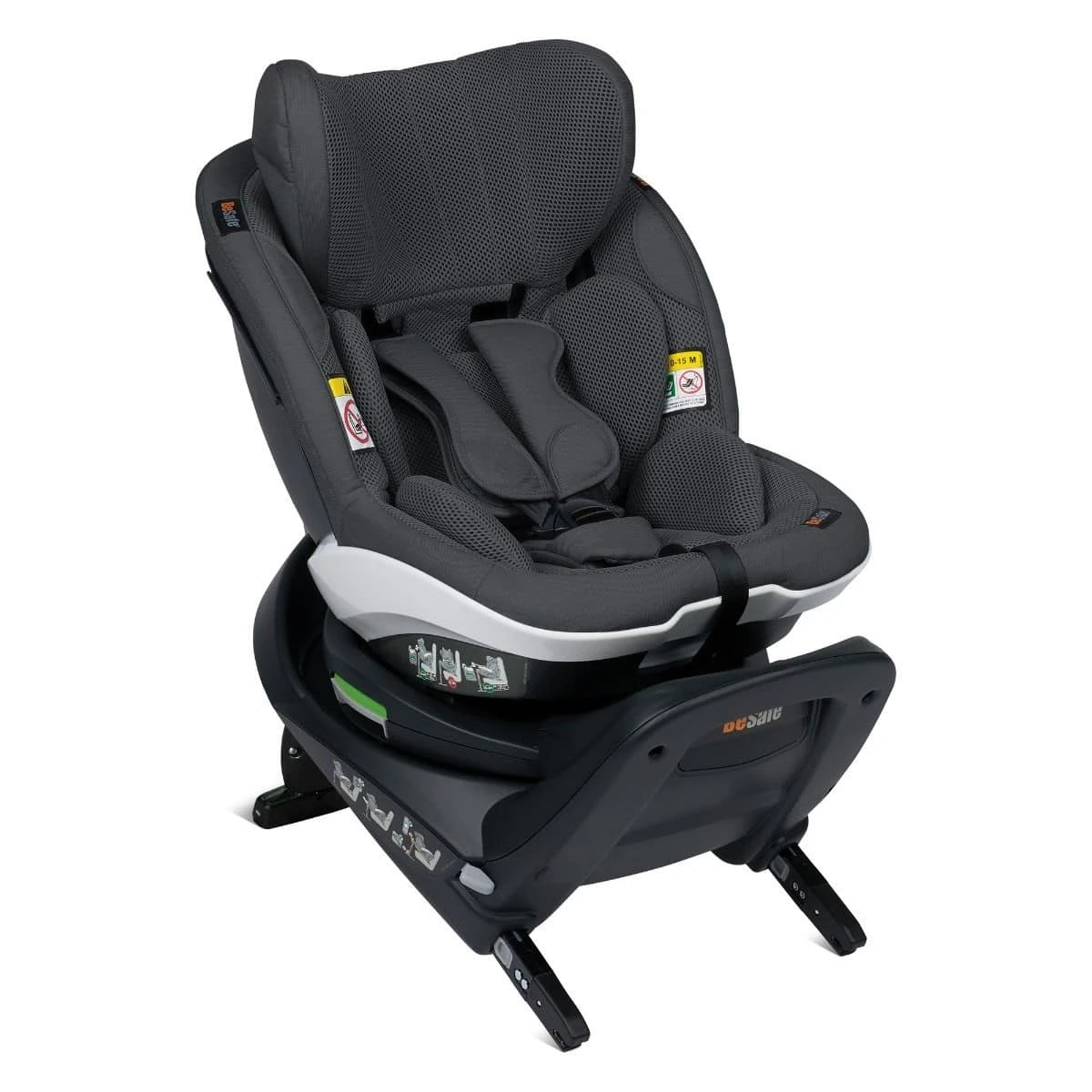 BeSafe IZi Twist B I-Size Carseat Anthracite Mesh 3 BeSafe IZi Twist B I-Size Carseat Anthracite Mesh