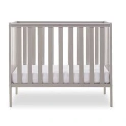Obaby Bantam Space Saver Cot – Warm Grey -Baby Supplies TY57