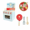 Le Toy Van Oven And Hob Blue With Pizza -Baby Supplies TYTRY