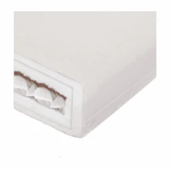 Silver Cross Bromley Cot Bed With Mattress – White -Baby Supplies Tranquilo Bebe DualTech Pocket Spring mattress 1 80