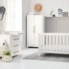 Tutti Bambini Tivoli 3 Piece Nursery Room Set – White -Baby Supplies Tutti Bambini Tivoli 3 Piece Room Set White