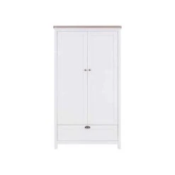 Tutti Bambini Verona 3 Piece Newborn Room Set – White Oak -Baby Supplies Tutti Bambini verona wardroeb white oak 4