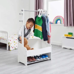 Liberty House Toys Hanging Rail With Extra Storage -Baby Supplies UITYIYT