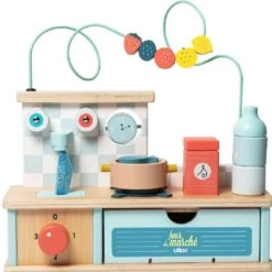 Vilac Multi Activity Wooden Kitchen Bundle -Baby Supplies UOUI