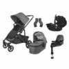 UPPAbaby Cruz V2 3 In 1 Travel System + Pebble 360 Pro2 + Rotating Base – Greyson -Baby Supplies UPPAbaby Cruz v2 maxi cosi travel system greyson