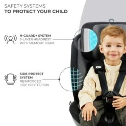 Kinderkraft XPEDITION 2 I-Size Car Seat 40-150cm Grey -Baby Supplies VBDHR