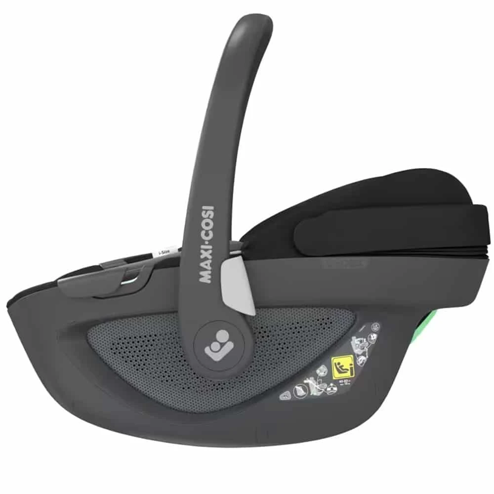 Mee-Go Milano Evo 3in1 Travel System Abstract Black + Pebble 360 Car Seat 13 Mee-Go Milano Evo 3in1 Travel System Abstract Black + Pebble 360 Car Seat - Image 11