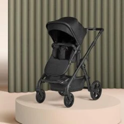 Silver Cross Wave Onyx Travel System Ultimate Bundle -Baby Supplies VDBHRAY