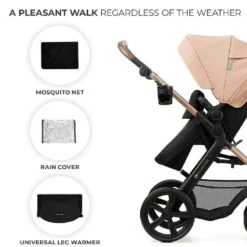 Kinderkraft MOOV 2 Travel System Beige 31 Kinderkraft MOOV 2 Travel System Beige -Baby Supplies VDGEHRY5U