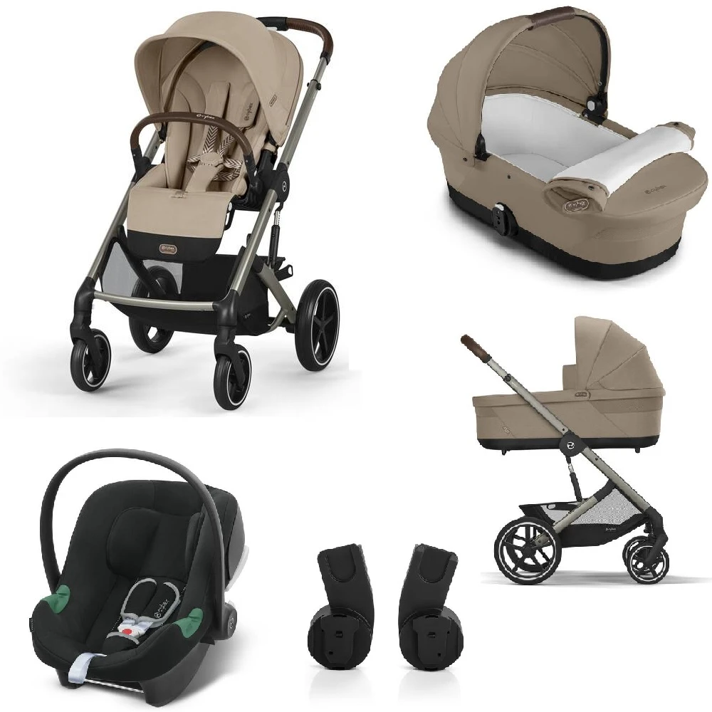 Cybex Balios S Lux Travel System Almond Beige 2 Cybex Balios S Lux Travel System Almond Beige