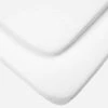 Tutti Bambini Essentials Crib Fitted Sheets 2pk – White