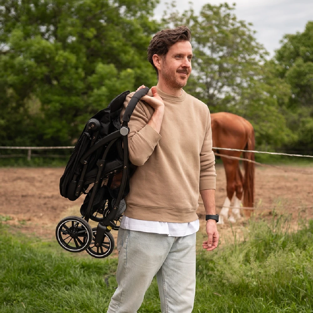 Lorelli Baby Stroller Fresh Grey 4 Lorelli Baby Stroller Fresh Grey - Image 2