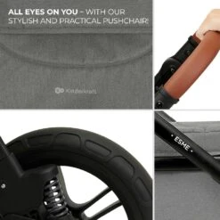 Kinderkraft ESME Travel System Grey -Baby Supplies VSGeHY4