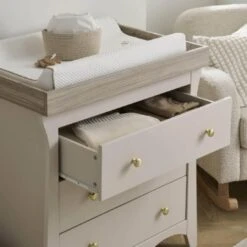 CuddleCo Clara 3 Piece Nursery Furniture Set – Cashmere/Ash 25 CuddleCo Clara 3 Piece Nursery Furniture Set – Cashmere/Ash -Baby Supplies VZDGHJT 2