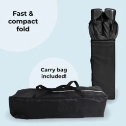 My Babiie Leopard Travel Cot -Baby Supplies WETA4YR5WU