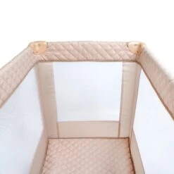 My Babiie Blush Quilted Travel Cot -Baby Supplies XVCC