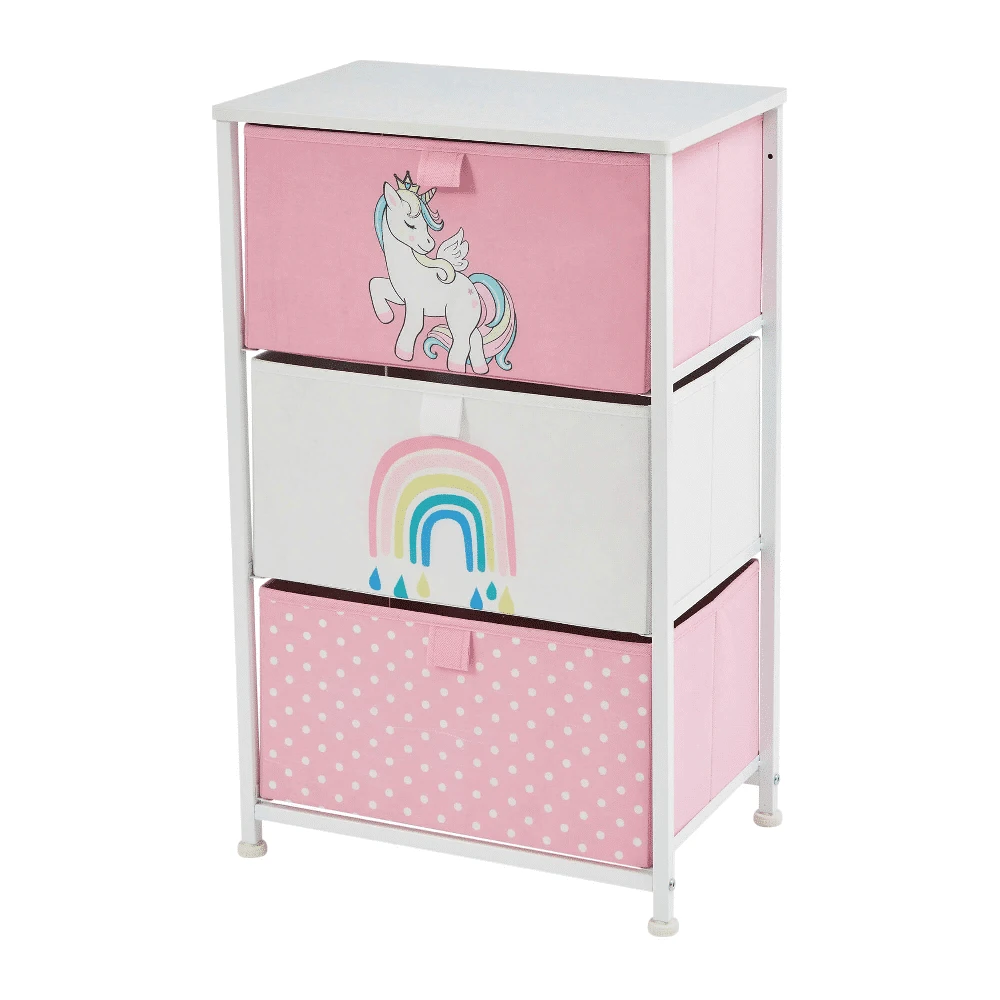 Liberty House Toys Unicorn 3 Drawer Kids Storage Chest 8 Liberty House Toys Unicorn 3 Drawer Kids Storage Chest - Image 6