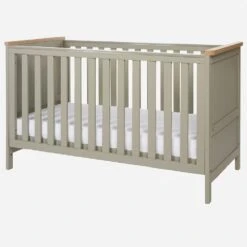 Tutti Bambini Misha Cot Bed – Sage/Golden Oak -Baby Supplies ZSWE4R5 1