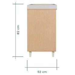 Tutti Bambini Fika 2 Piece Room Set – Light Oak/White Sand -Baby Supplies ZVSDHFRJT 2