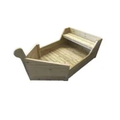 Children’s Outdoor Wooden Activity Boat