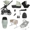 Silver Cross Tide 11 Piece Travel System Bundle Sage -Baby Supplies asxwedr