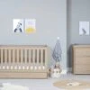 Babymore Veni Cot Bed With Underdrawer – Oak 1 Babymore Veni Cot Bed With Underdrawer – Oak -Baby Supplies babymore Veni cot bed with underdrawer oak scaled 1