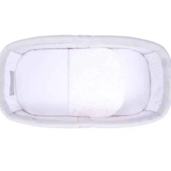 Babymore Air Motion Gliding Crib – Light Grey -Baby Supplies babymore air motion gliding crib grey 4