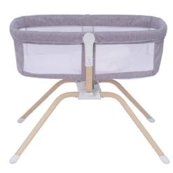 Babymore Air Motion Gliding Crib – Grey -Baby Supplies babymore air motion gliding crib slate 2