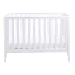 Babymore Iris Cot Bed – White -Baby Supplies babymore iris 3