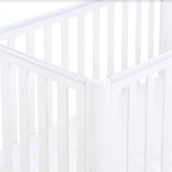Babymore Iris Cot Bed – White -Baby Supplies babymore iris 6