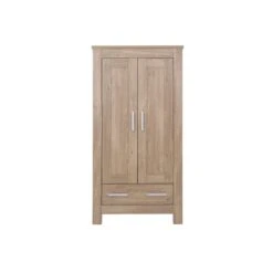 Babystyle Bordeaux Double Nursery Wardrobe – Oak
